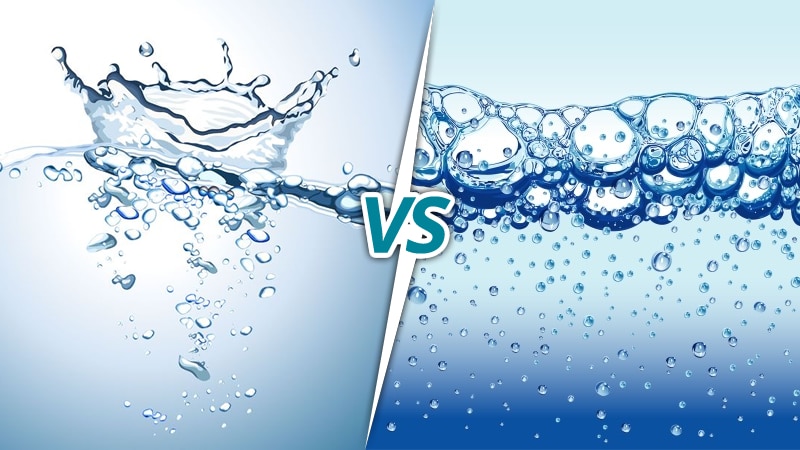 Stilles Wasser oder Wasser mit Kohlensäure?