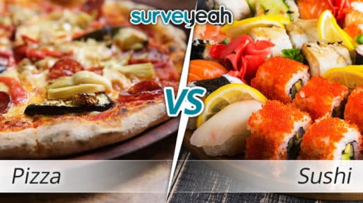 Pizza o Sushi?