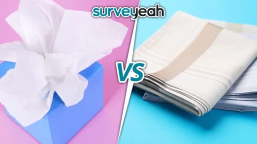 Serviette en papier ou en tissu?